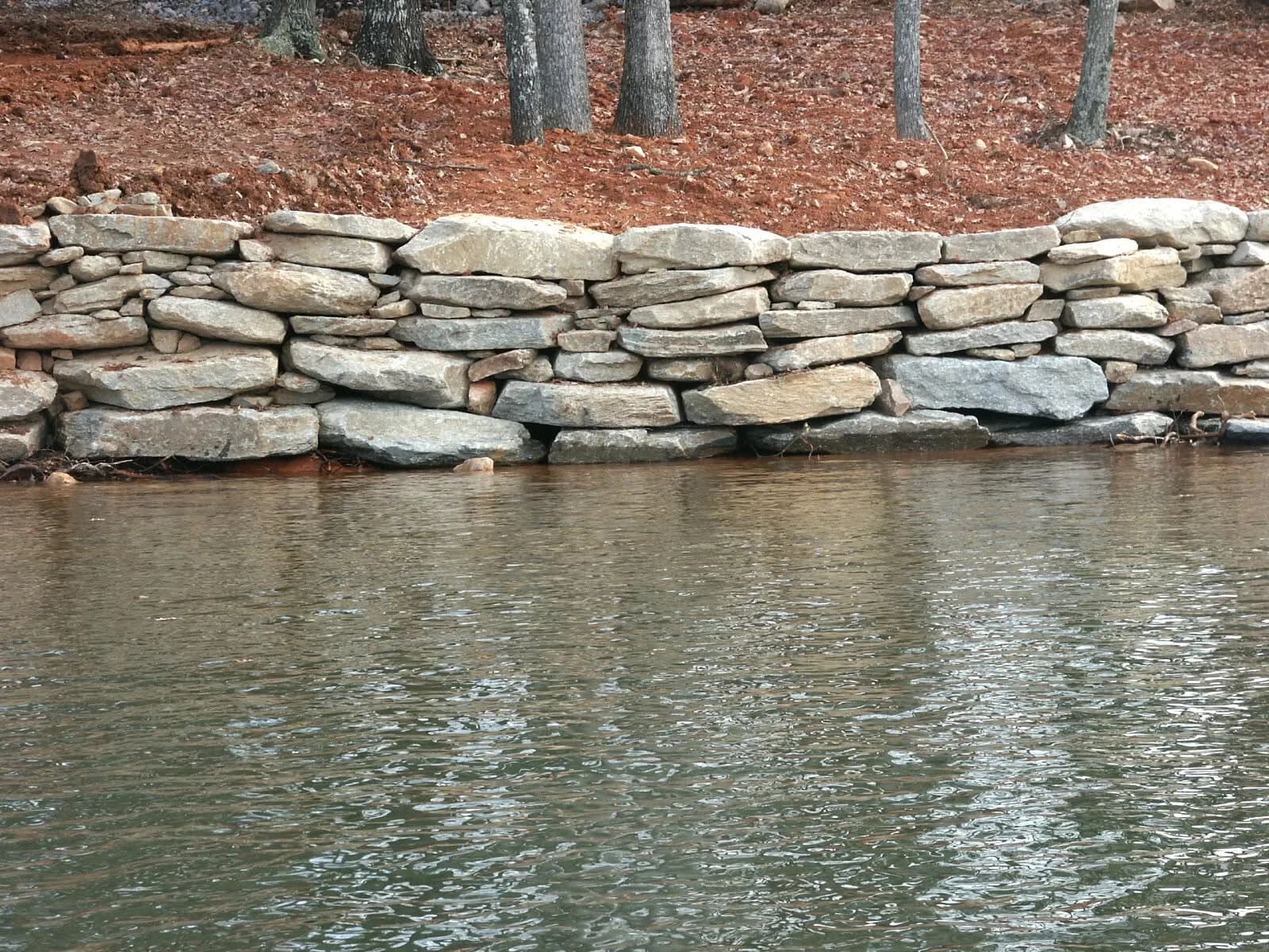 Seawalls waterfront construction work